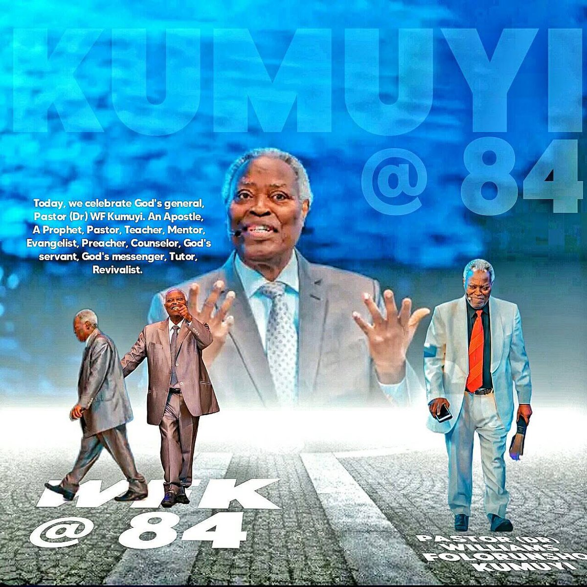 Daddy Kumuyi is 84!🔥🔥

Happy Birthday my Pastor!🎉🎉🎉
You've shown and taught me the way of the lord.

Thank you for giving to the Lord, sir. 

You will not miss your reward in heaven 🙏

#pastorkumuyiat84 
#Kumuyiat84