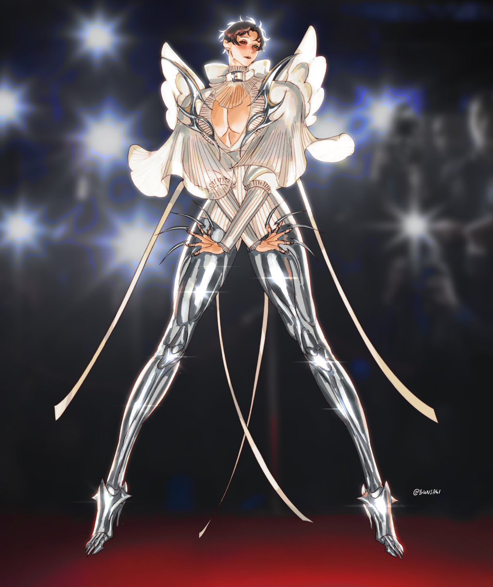 bwusagi's tweet photo. Marco, a cyborg idol with angel theme #bwusagioc

He cares about you https://t.co/8jqmCQRzBU