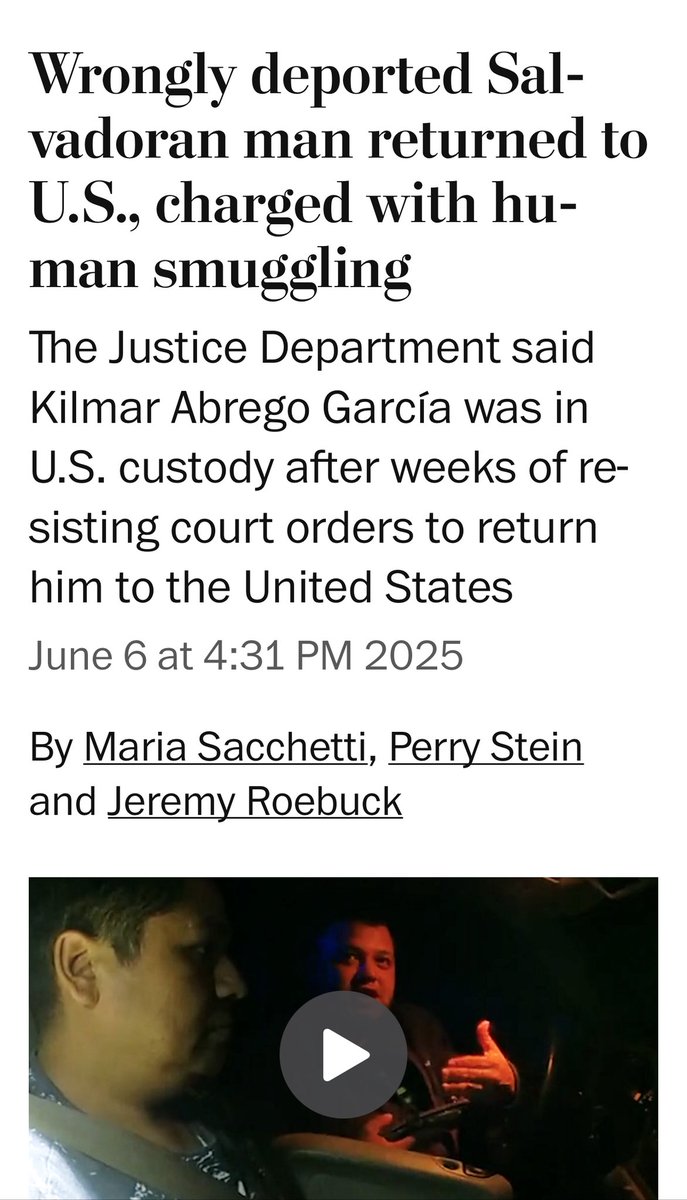 Bounias (@thebiggreek1) on Twitter photo Well, I guess you can say the <a href="/realDonaldTrump/">Donald J. Trump</a> administration is “facilitating his return back to the United States“ after all. The #crazyliberal #Democrats got their way, but it came with multiple indictments of the #marylandman Well, I guess you can say the <a href="/realDonaldTrump/">Donald J. Trump</a> administration is “facilitating his return back to the United States“ after all. The #crazyliberal #Democrats got their way, but it came with multiple indictments of the #marylandman