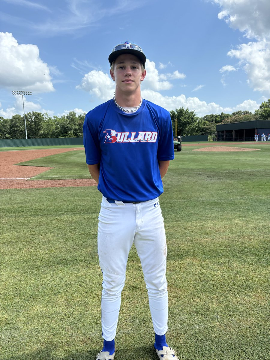 Five Tool East Texas (@fivetooletx) on Twitter photo F: Bullard Panthers 2028 15, East Texas Mudcats 0
PoG: <a href="/gavinskaggs10/">Gavin Skaggs</a> 4 IP, 4K, H | 3-3, RBI F: Bullard Panthers 2028 15, East Texas Mudcats 0
PoG: <a href="/gavinskaggs10/">Gavin Skaggs</a> 4 IP, 4K, H | 3-3, RBI