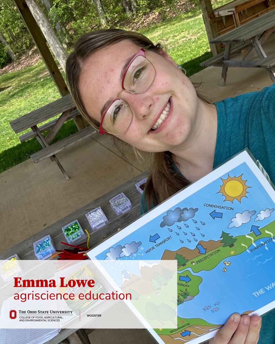 Emma Lowe, a recent Ohio State ATI grad, is spending her summer as the natural resources intern with Ashland Soil &amp; Water Conservation District (SWCD)! She’s heading to Columbus this fall to pursue her bachelor’s in agriscience education. 🌿

bit.ly/3ZAYDfK