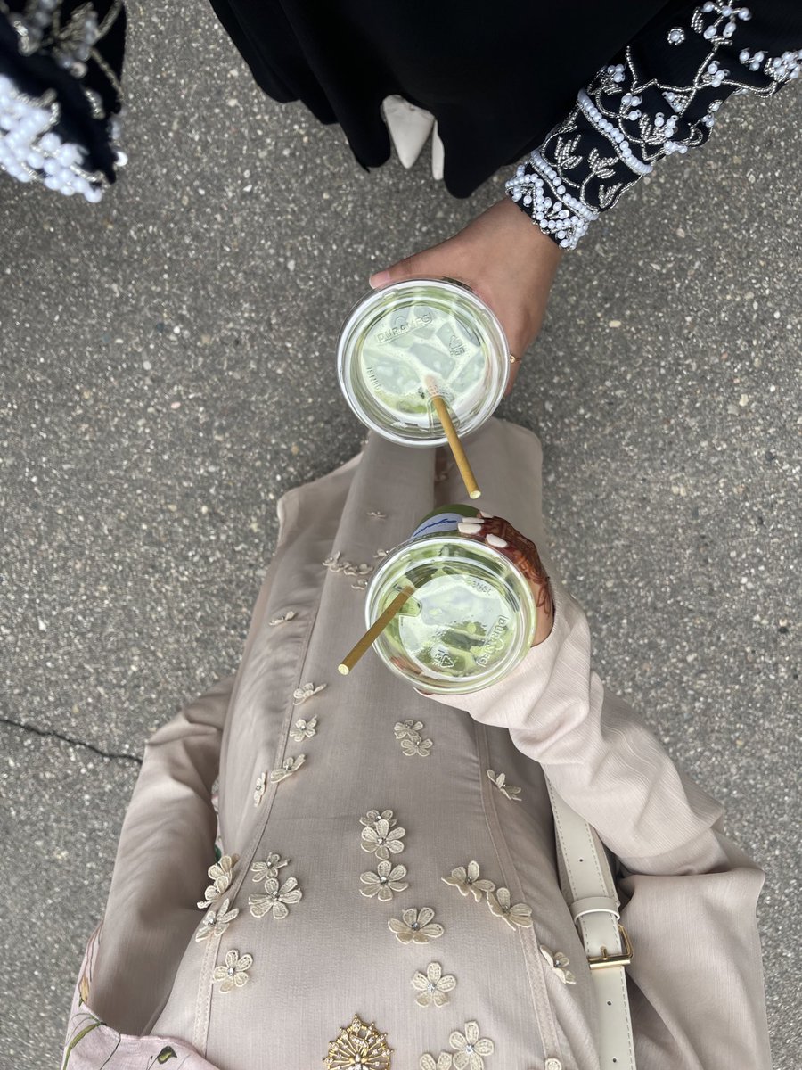 Matcha on Eid is a must ☺️ 🍵