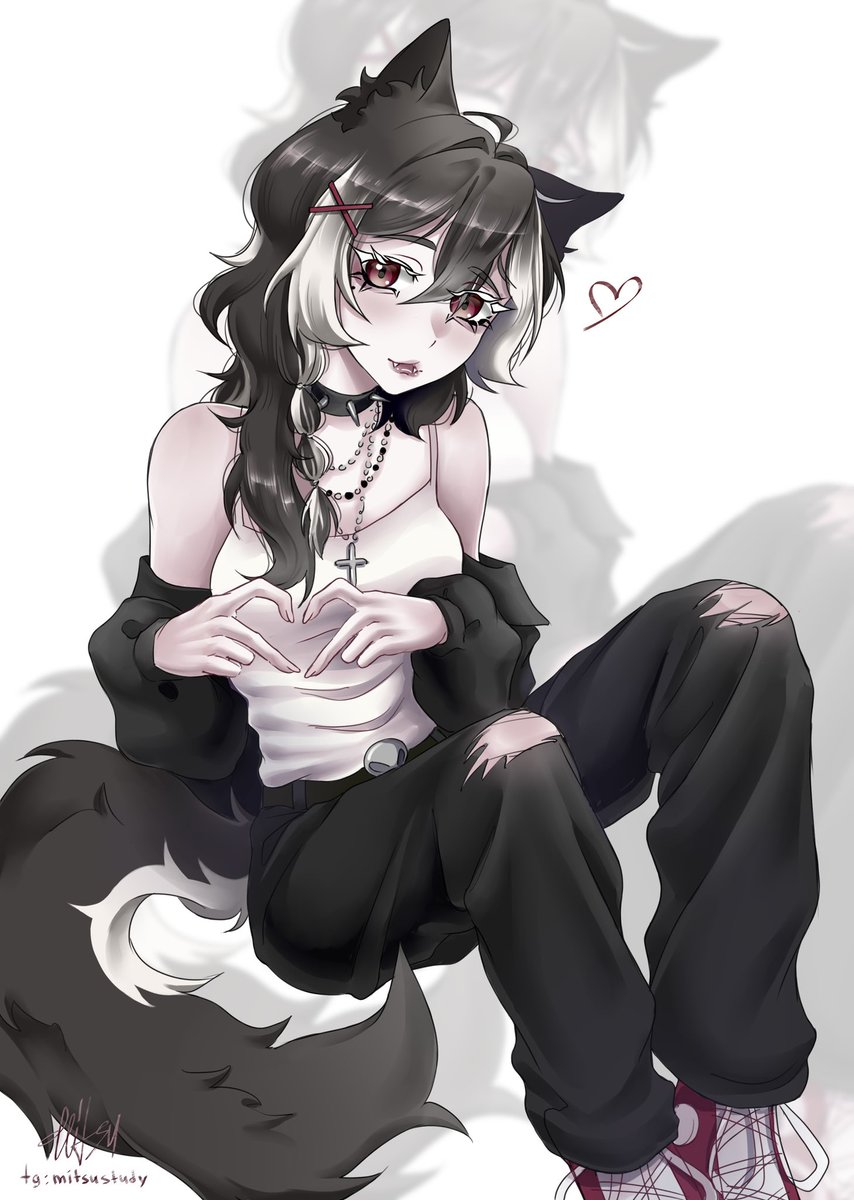 ForloardKanin's tweet image. Tsukattt oc
#neko #wolf
