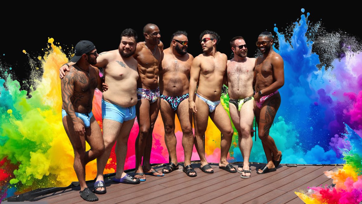 r_ramrodd's tweet photo. Happy PRIDE month. Thank you to all our amazing models for being a part of the 2025 Photoshoot, and thanks to @TR_Pics1 for fabulous job,  you are amazing.  Visit our https://t.co/xKo2emWoB3 for the latest designs.  
@thiccboiemilio https://t.co/GMxKVdxzdj