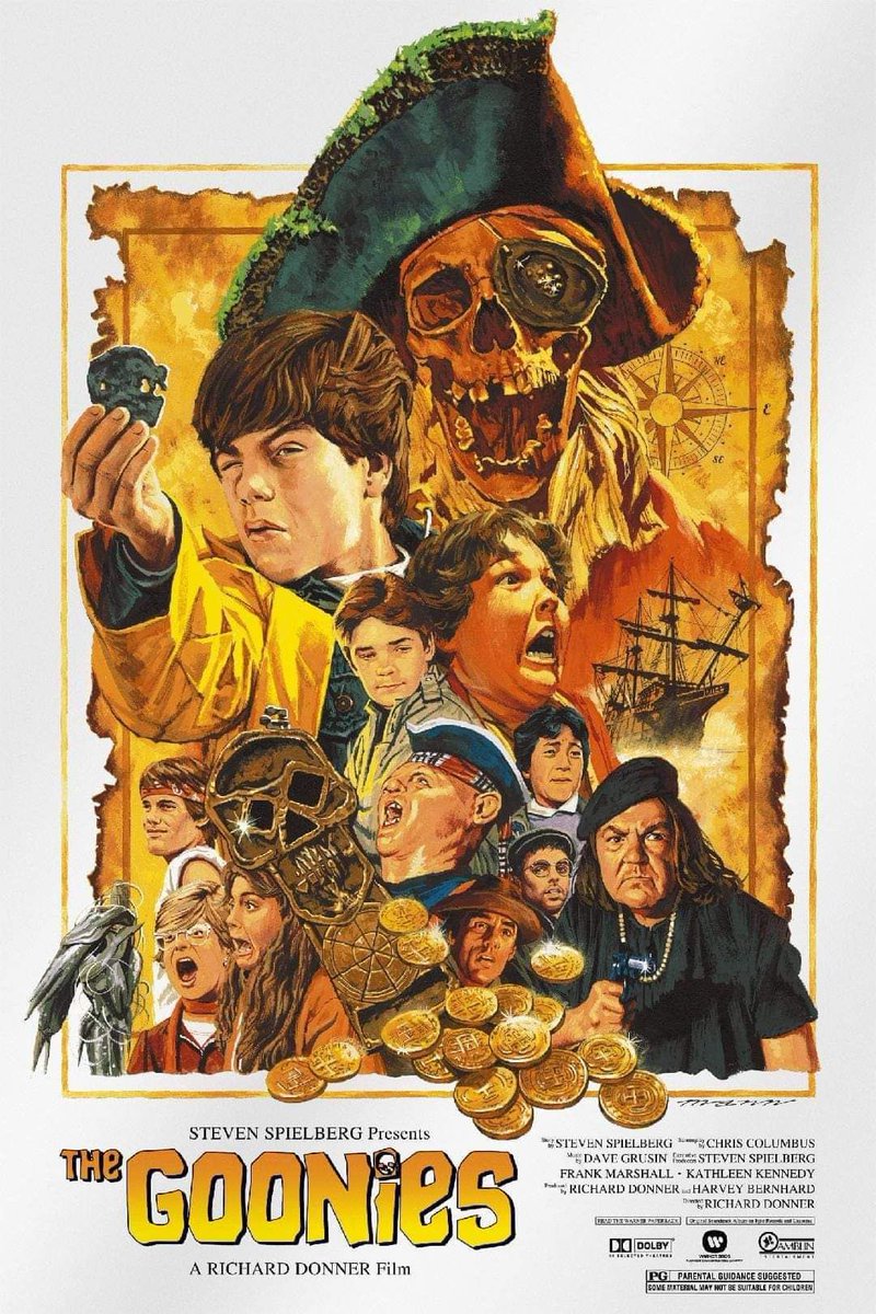 Chris (@gelnerd) on Twitter photo In celebration of a generational classic turning 40 (!!) years old tomorrow, it’s time to revisit #TheGoonies in glorious 4K!
Thanks for the memories <a href="/SeanAstin/">Sean Astin</a> <a href="/Corey_Feldman/">Corey Feldman</a> <a href="/Jeff_B_Cohen/">Jeff B. Cohen</a> <a href="/RobertJohnDavi/">Robert Davi</a> et al! ☠️ In celebration of a generational classic turning 40 (!!) years old tomorrow, it’s time to revisit #TheGoonies in glorious 4K!
Thanks for the memories <a href="/SeanAstin/">Sean Astin</a> <a href="/Corey_Feldman/">Corey Feldman</a> <a href="/Jeff_B_Cohen/">Jeff B. Cohen</a> <a href="/RobertJohnDavi/">Robert Davi</a> et al! ☠️