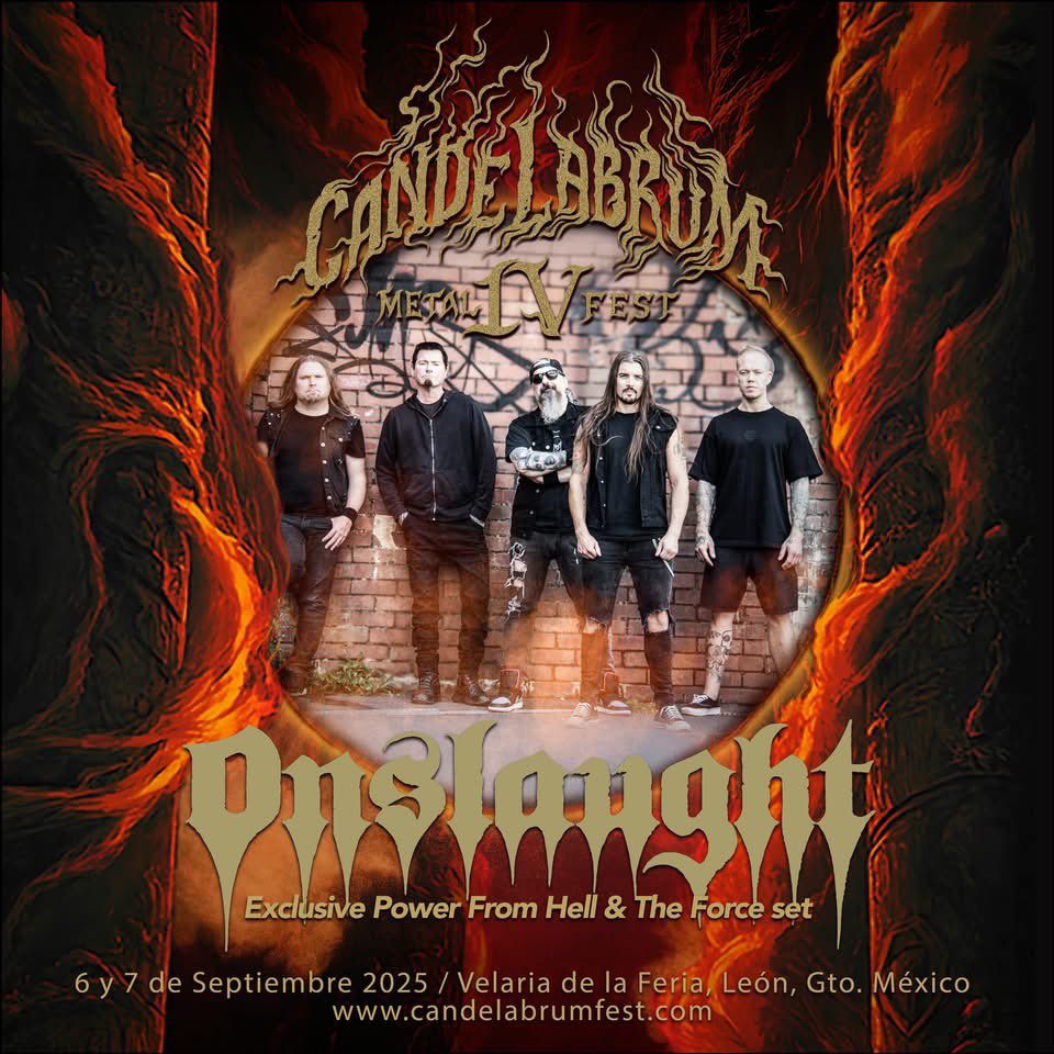 ElClubDelRock's tweet image. El Thrash británico de #Onslaugh llegará al @CandelabrumFest el próximo 07 de septiembre 🔥🔥🔥

Compartirán escenario con bandas como #Pyogenesis, #Primordial, #TheCrown y #Obituary

Te contamos más detalles acá: elclubdelrock.com/noticias/cande…