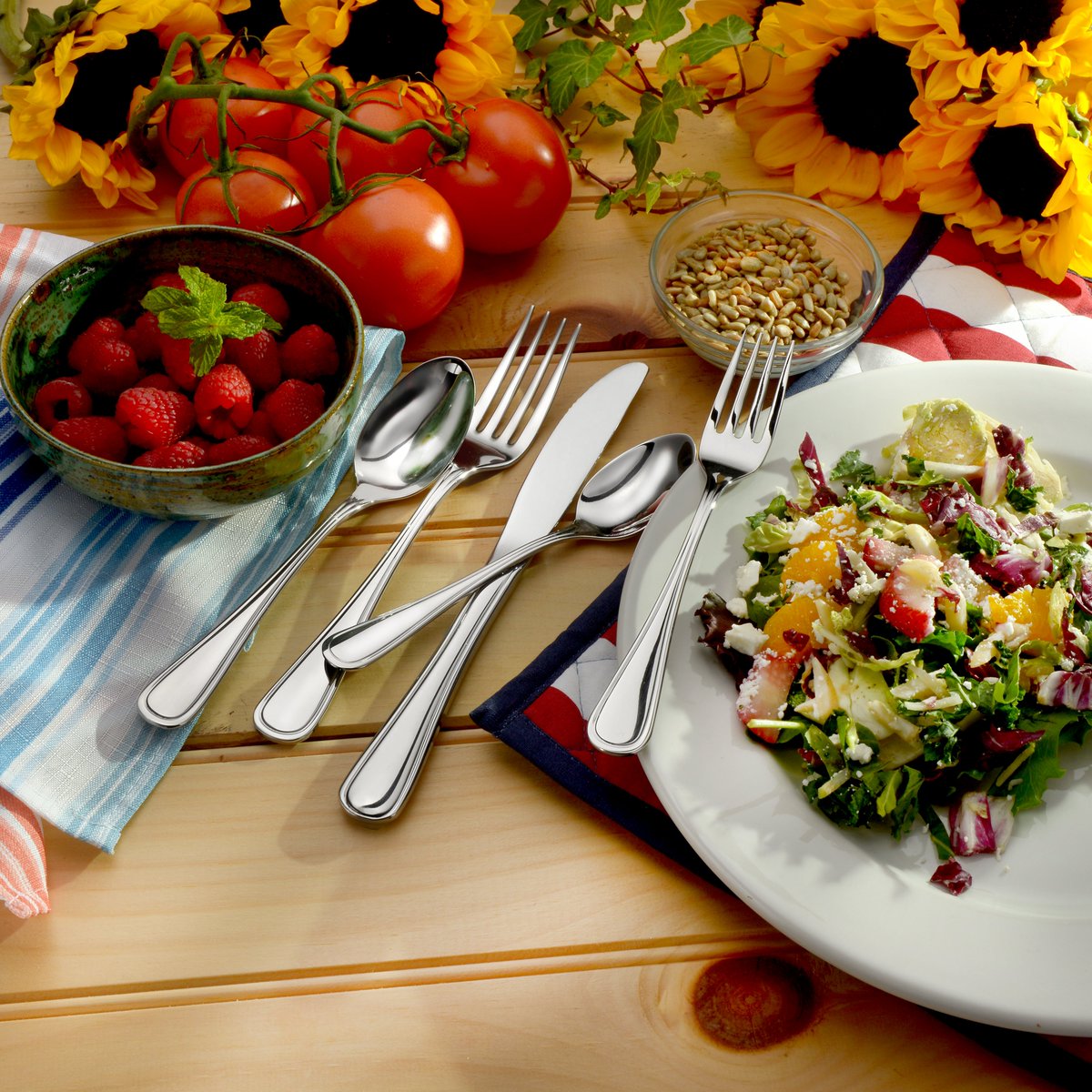 LibertyTabletop's tweet image. June Pattern Picks are here! 🎉 Save 15% on: American Outdoors, Classic Rim, Honey Bee, Kensington, Old Harbor, Pearl & Pinehurst! Use code JUNE152025 at checkout. Offer ends 6/30!🛍️ 100% Made in the USA ➡️ libertytabletop.com/specials/
#libertytabletop #madeinusa #madeinamerica
