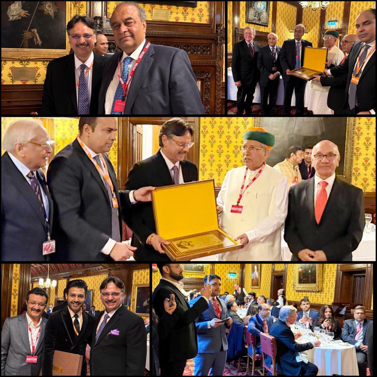 🇮🇳 आज लंदन के ऐतिहासिक House of Lords, Palace of Westminster में UK India Legal Partnership (UKILP) द्वारा ‘Excellence in Political and Public Life’ Award से सम्मानित होना मेरे लिए गर्व, विनम्रता और कृतज्ञता का क्षण है।

House of Lords का यह भव्य भवन न केवल ब्रिटिश विरासत की