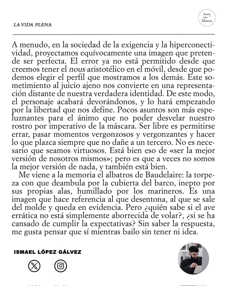 A veces no somos la mejor versión de nada.