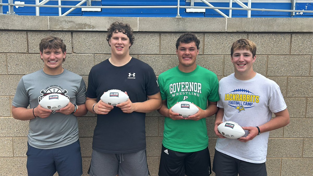 Blue team captains: Spencer Wientjes, Watertown

Lucas Feldkamp, Brandon Valley

EJ Boutchee, Pierre

Gabe Stern, Brookings