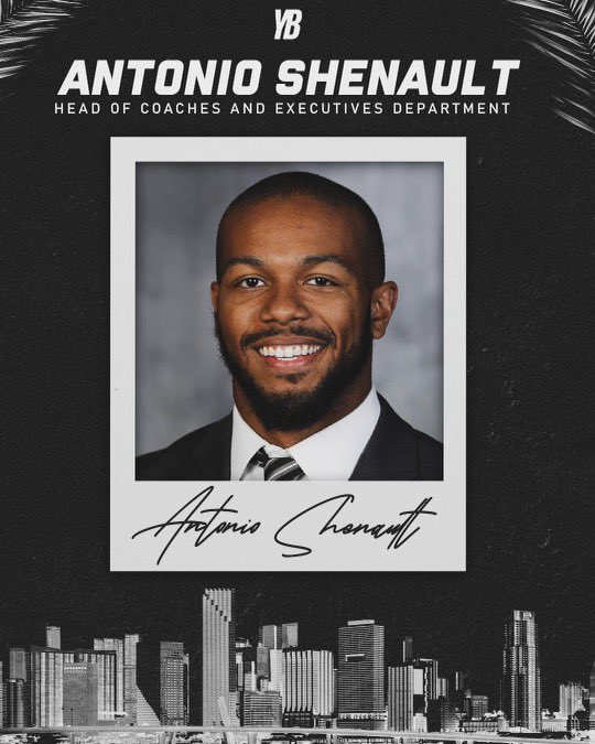 Very excited to announce the official launch of our Coaches &amp; Executives Department!!

<a href="/AntonioShenault/">Antonio Shenault</a> will be providing exceptional representation for his clients across the country as he will lead The Coaches &amp; Executives Department here at YB! 🏈 🔥