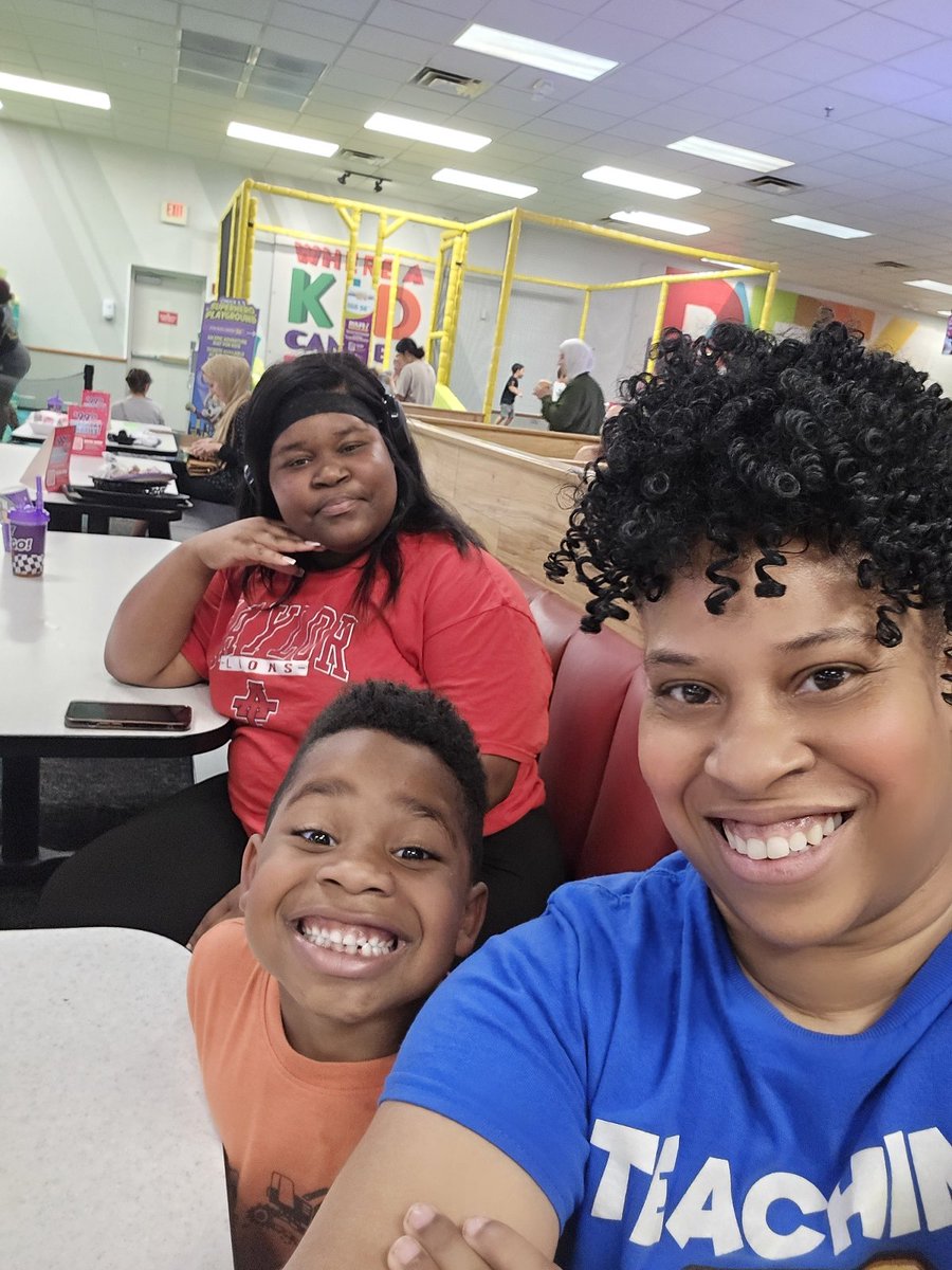 MsMcIntyre (@msldmac) on Twitter photo My grandson wanted his auntie to come with him to Chuck E. Cheese and she actually did! Lol π β€οΈ #WhereAKidCanBeAKid My grandson wanted his auntie to come with him to Chuck E. Cheese and she actually did! Lol π β€οΈ #WhereAKidCanBeAKid
