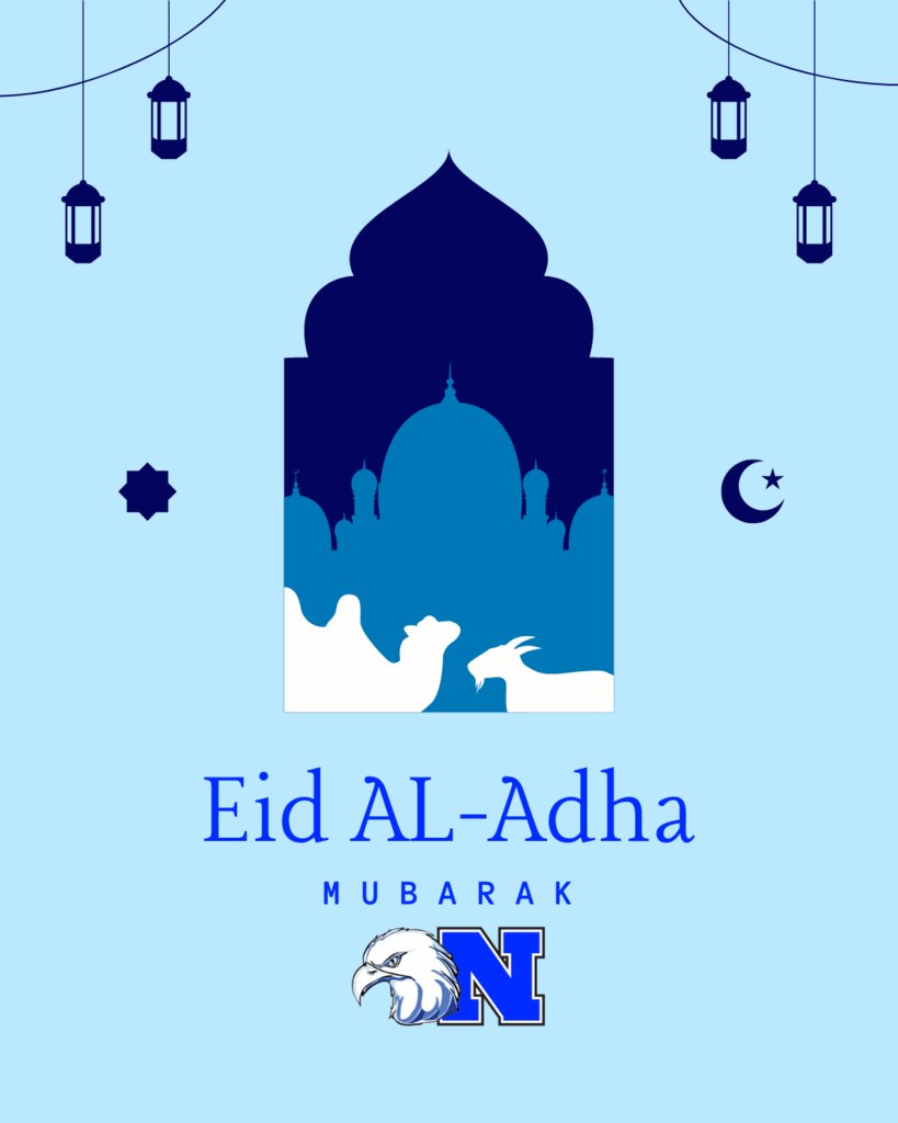 Eid al-Adha Mubarak to all who celebrate in our NASD community! 🤲🌙 This important holiday, also known as the Festival of Sacrifice, honors faith, compassion, and giving to others. May your day be filled with peace, gratitude, and joy.