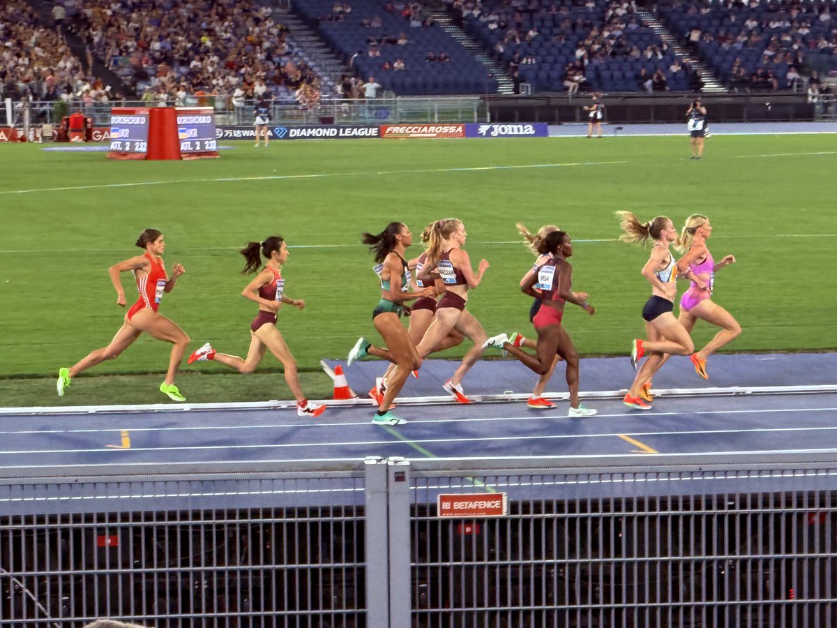 ATHTRACK Athlete Club (@athtrack_ac) on Twitter photo ★ 大会結果 ★
Golden Gala
💎 League 第5戦
期 日:2025年 6月 6日(金) 
開催地:🇮🇹・ローマ
    Stadio Olimpico di Roma
種 目:Women's 1500m
選 手:田中 希実(New  Balance)
    14位 4分05秒08 SB ★ 大会結果 ★
Golden Gala
💎 League 第5戦
期 日:2025年 6月 6日(金) 
開催地:🇮🇹・ローマ
    Stadio Olimpico di Roma
種 目:Women's 1500m
選 手:田中 希実(New  Balance)
    14位 4分05秒08 SB