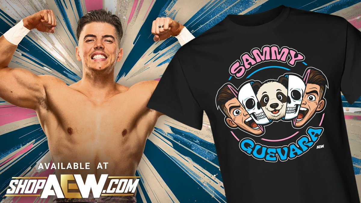 ShopAEW.com (@shopaew) on Twitter photo Panda Power! Get the latest <a href="/sammyguevara/">Sammy Guevara</a> shirt today at ShopAEW.com!
shopaew.com/official-appar…
#ShopAEW #AEW #AEWDynamite #AEWCollision Panda Power! Get the latest <a href="/sammyguevara/">Sammy Guevara</a> shirt today at ShopAEW.com!
shopaew.com/official-appar…
#ShopAEW #AEW #AEWDynamite #AEWCollision