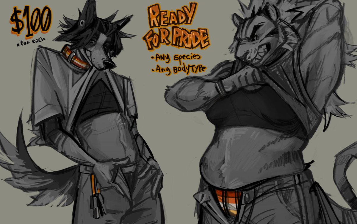 Ready for Pride YCH OPEN

(+ more info below)