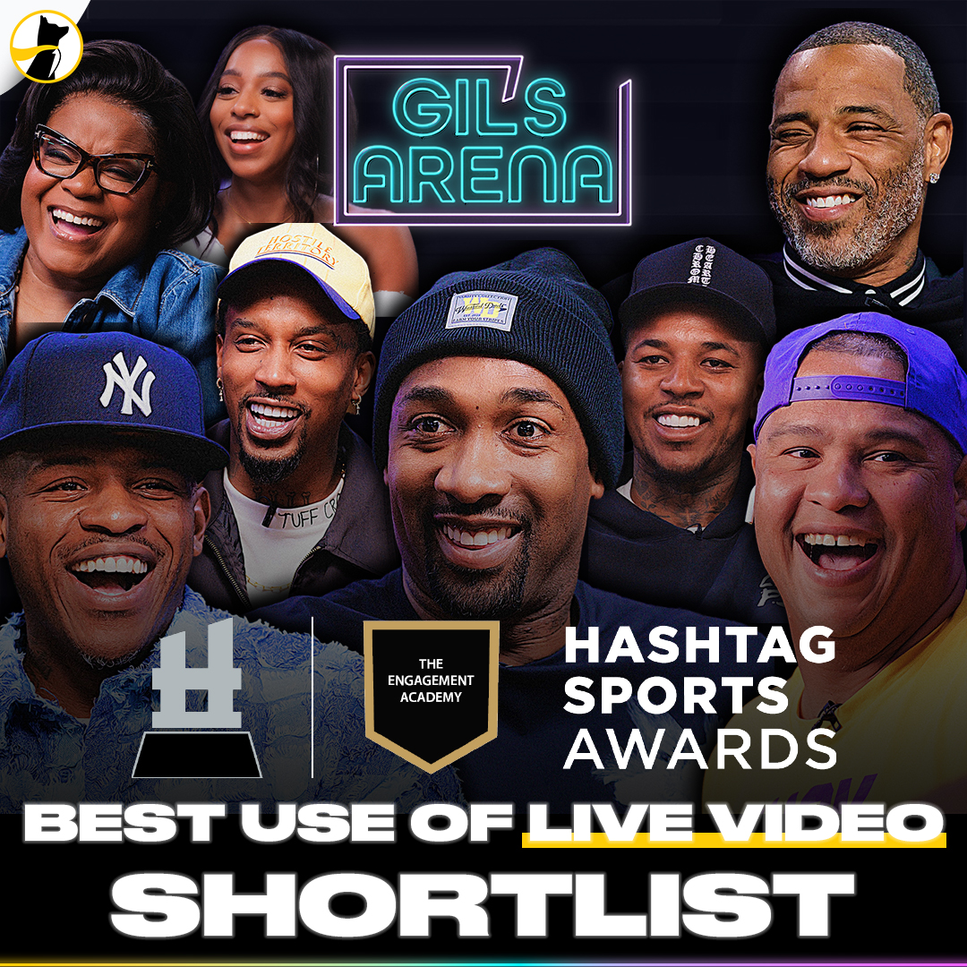 Gil’s Arena (@gilsarenashow) on Twitter photo Gil’s Arena is on the shortlist for a <a href="/HashtagSports/">Hashtag Sports</a> Award in the “Best Use of Live Video” category. Winners announced on June 24th in NYC 🏆🏟️ Gil’s Arena is on the shortlist for a <a href="/HashtagSports/">Hashtag Sports</a> Award in the “Best Use of Live Video” category. Winners announced on June 24th in NYC 🏆🏟️