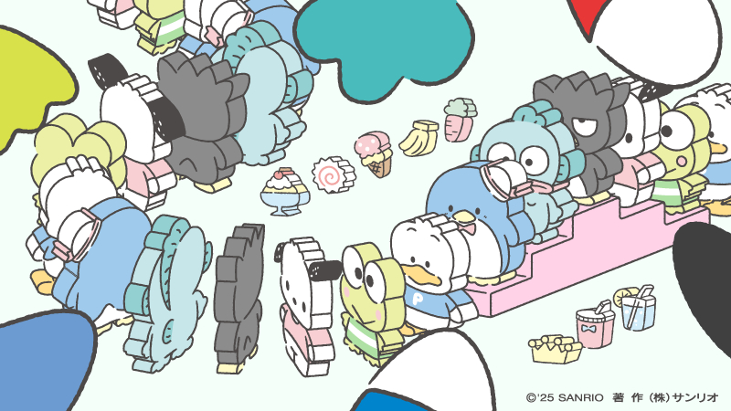 ばつ丸「よし！集中力鍛えるぞー！！」
ペックル「リラックス、リラックス〜！」
#はぴだんぶい