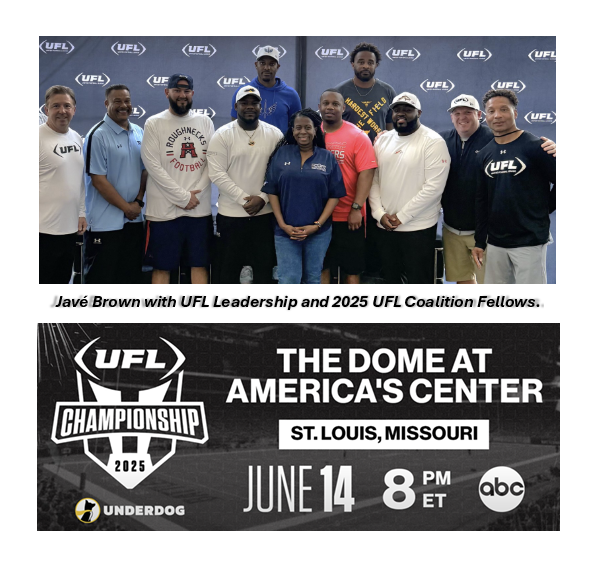 National Coalition of Minority Football Coaches (@ncmfc1) on Twitter photo Meet us in St Louis!
The Coalition and <a href="/TheUFL/">United Football League</a> fellows will be at the Championship Game June 14th.
A limited number of game tickets will be awarded to active Coalition members.
Send your first and last name + ticket request by 11:59pm ET on Tuesday, June 10 to info@ncmfc.com Meet us in St Louis!
The Coalition and <a href="/TheUFL/">United Football League</a> fellows will be at the Championship Game June 14th.
A limited number of game tickets will be awarded to active Coalition members.
Send your first and last name + ticket request by 11:59pm ET on Tuesday, June 10 to info@ncmfc.com