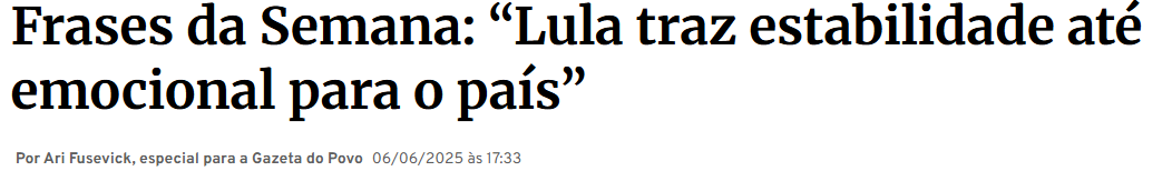 Quem ainda não entendeu que Lula é o que nos separa da barbárie está politicamente perdido ou ideologicamente comprometido com o fascismo.