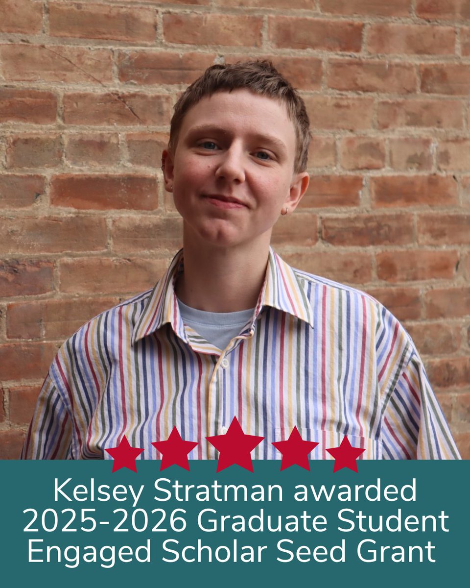 Ohio State English (@osuenglish) on Twitter photo The Department of English congratulates Kelsey Stratman for their 2025-2026 Graduate Student Engaged Scholar Seed Grant! They plan on using it to support their research project, “Investigating Health Communication in East Palestine, OH.”  
Read more here: bit.ly/4jWZ2kh The Department of English congratulates Kelsey Stratman for their 2025-2026 Graduate Student Engaged Scholar Seed Grant! They plan on using it to support their research project, “Investigating Health Communication in East Palestine, OH.”  
Read more here: bit.ly/4jWZ2kh