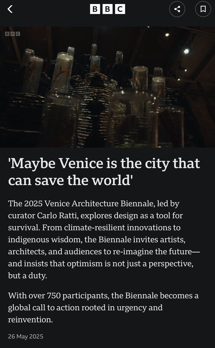 Peder Anker (@pederanker) on Twitter photo Our Coding Plants project may save the world, according to BBC. Check it at the #venice #biennale Our Coding Plants project may save the world, according to BBC. Check it at the #venice #biennale