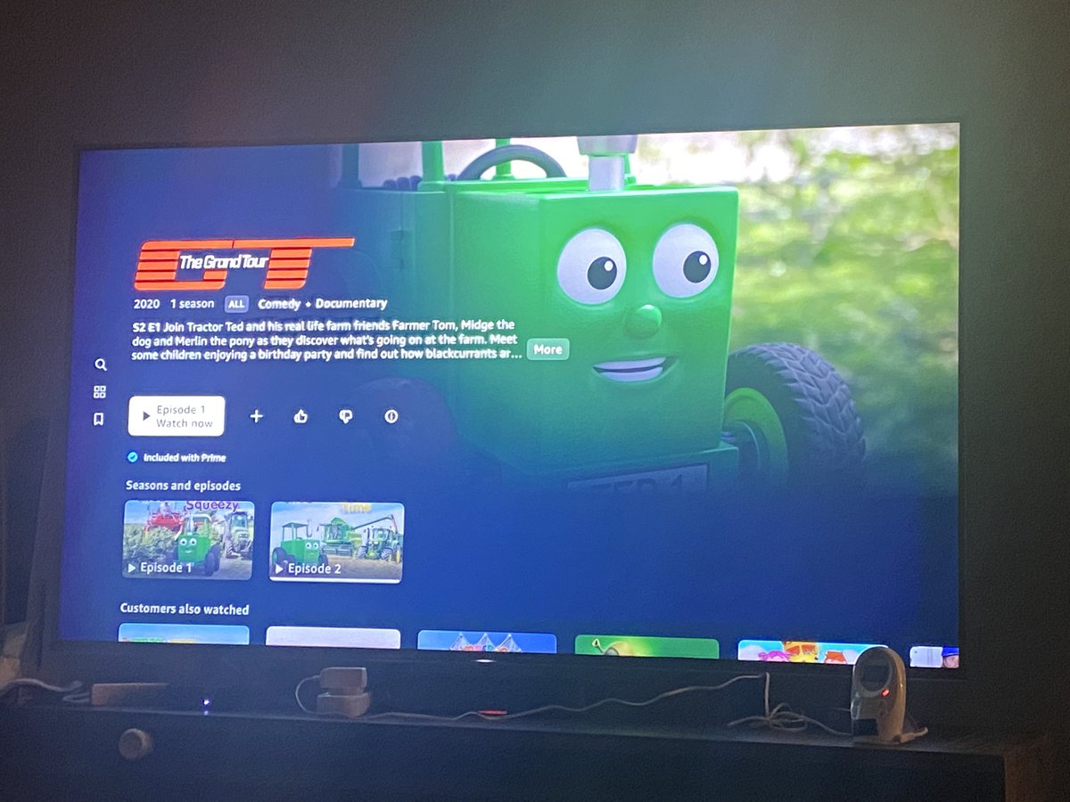 connorwrooney's tweet photo. Just finished Clarksons farm and this was the next suggestion, I’m so ready for tractor ted does the grand tour @primevideouk @ClarksonsFarm1 @tractorted1 https://t.co/uxEpBxvRW6