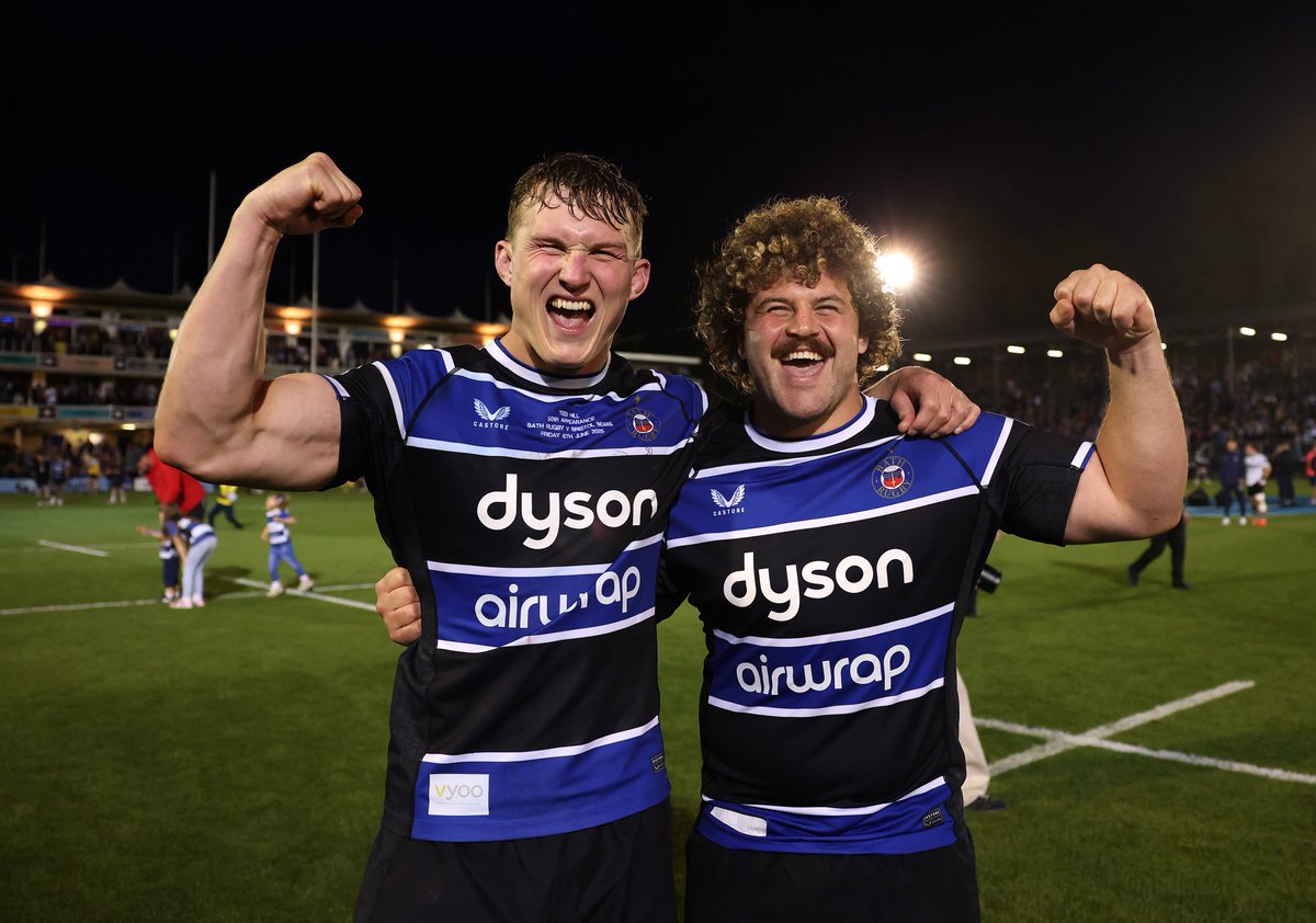 The RPA (@therpa) on Twitter photo All smiles for <a href="/BathRugby/">Bath Rugby</a> as they qualify for the #GallagherPrem Final next weekend!
#ForOurPlayers All smiles for <a href="/BathRugby/">Bath Rugby</a> as they qualify for the #GallagherPrem Final next weekend!
#ForOurPlayers