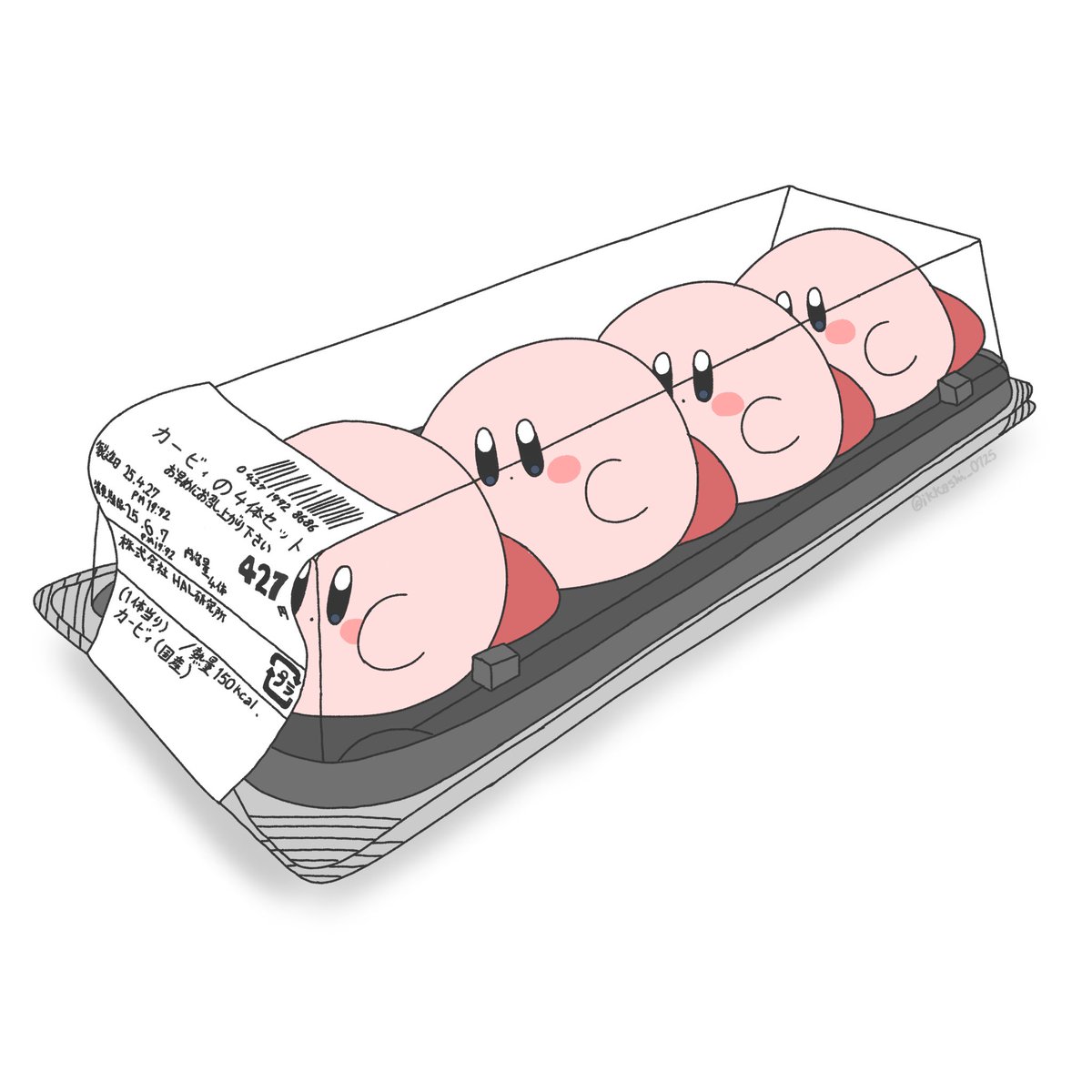 今日のおかず　カービィver⭐️