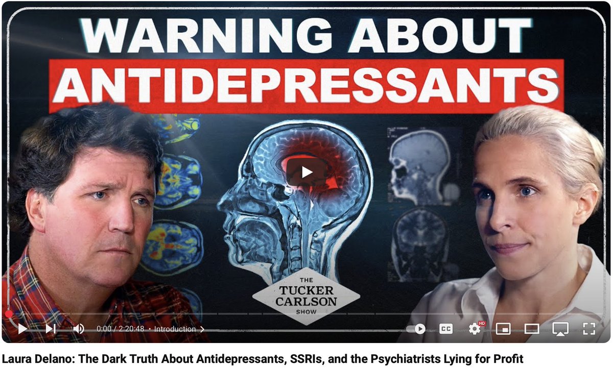 So many of us in America are suffering right now-- but is this a "mental health crisis," or something else? I dive into this question, my new book, Unshrunk, and more in this <a href="/TCNetwork/">Tucker Carlson Network</a> interview with <a href="/TuckerCarlson/">Tucker Carlson</a>. Gosh, what a meaningful chat. So grateful for the opportunity.