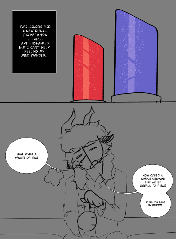 TheBWHProject's tweet image. Only a select group of people knew that the BWH project actually started as a comic. Today, I'm giving you a sneak peek at the first 4 pages out of the 12 I originally created for this idea about my voluptuous witch muses.
#BewitchedHearts #FurryNSFW #AdultAnimation