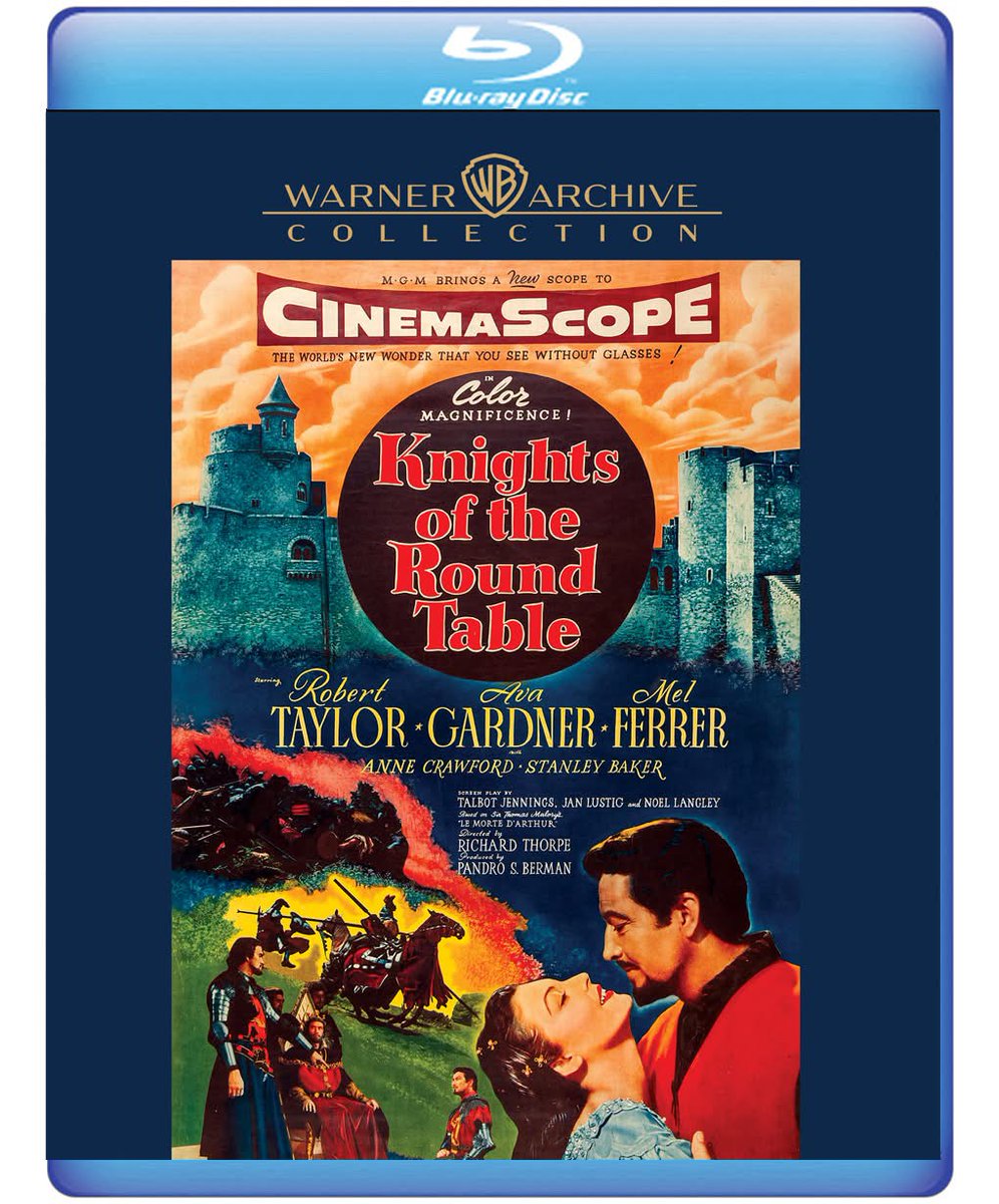 Disc-Connected (@disc_connected) on Twitter photo ***ANNOUNCEMENT***
Coming on July 29th on Blu-ray in the US from <a href="/WarnerArchive/">Warner Classics</a>: #KnightsOfTheRoundTable (1953)!
Long live King Arthur and Camelot! Yet in all of ancient England's newfound peace there is "a fraying link in Arthur's chain:" the growing passion between heroic ***ANNOUNCEMENT***
Coming on July 29th on Blu-ray in the US from <a href="/WarnerArchive/">Warner Classics</a>: #KnightsOfTheRoundTable (1953)!
Long live King Arthur and Camelot! Yet in all of ancient England's newfound peace there is "a fraying link in Arthur's chain:" the growing passion between heroic