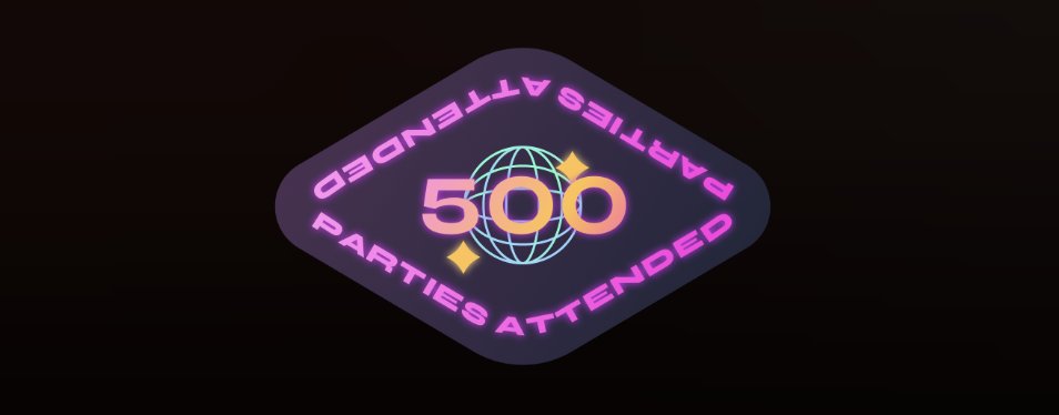 500 attended 0 hosted

how many bodies is this?