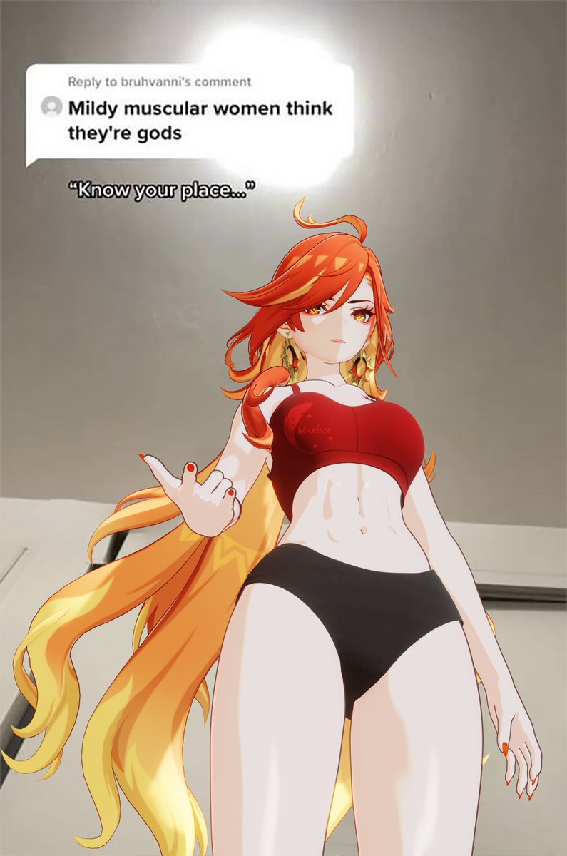 Mother💪

#GenshinImpact #Mavuika