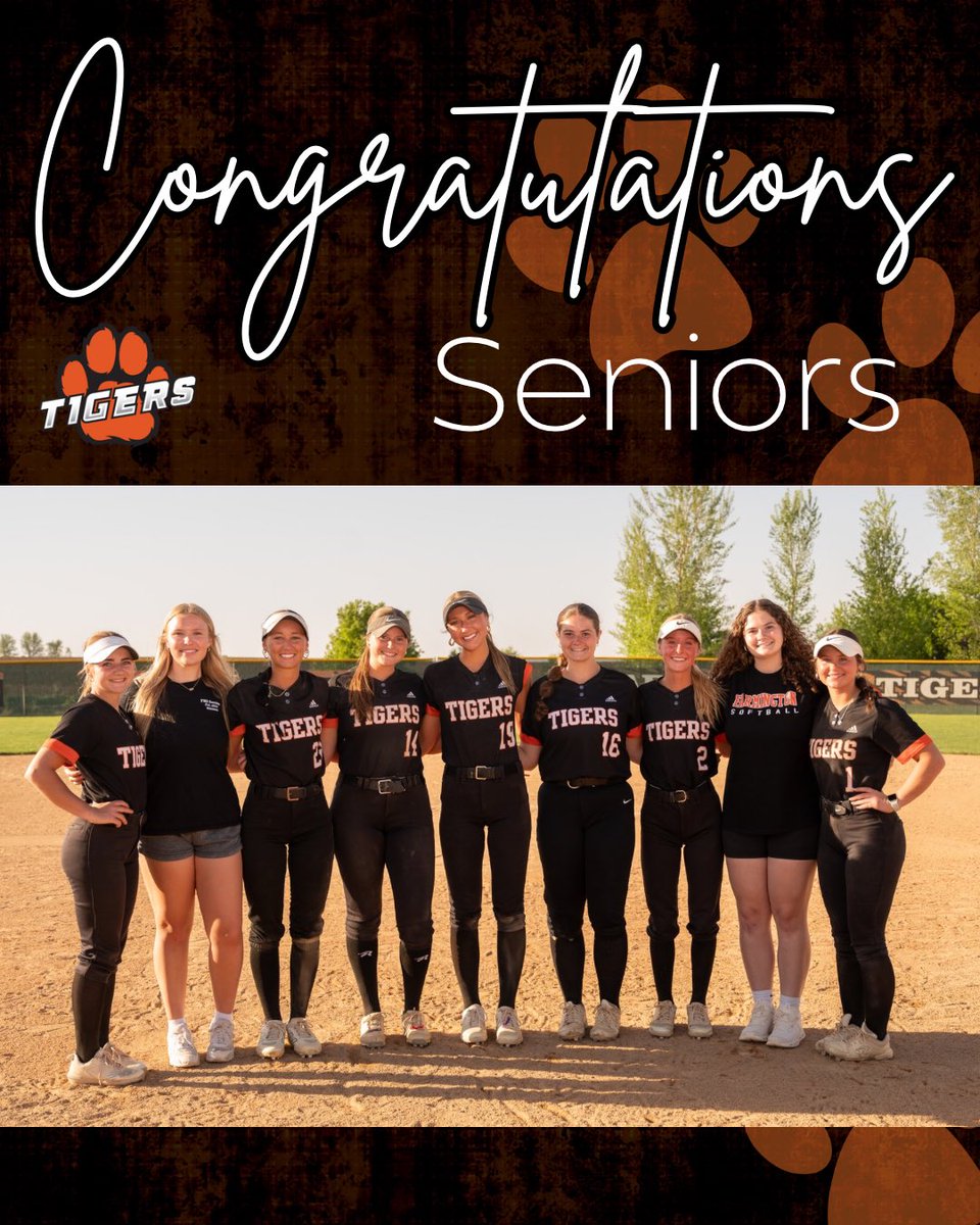 Congratulations to our Seniors on the their graduation today! We’re proud of all your accomplishments on and off the field and everything you’ve done for the FHS Softball program! 
We wish you the very best in all the places life will take you! 🧡