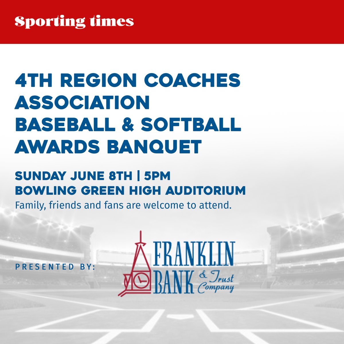 MARK YOUR CALENDARS!