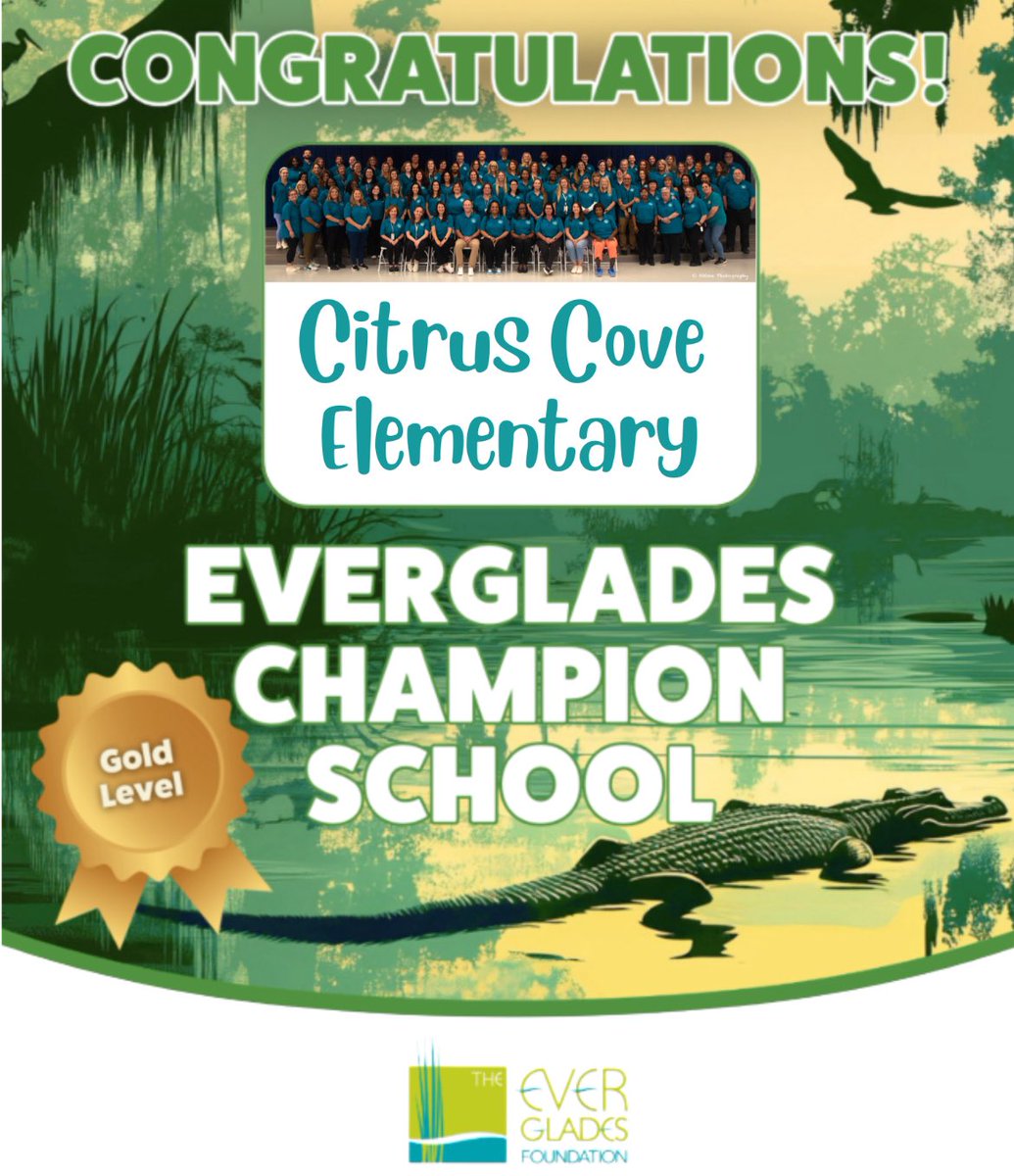 IveyShelton (@iveyshelton) on Twitter photo <a href="/citrus_cove/">Citrus Cove Elementary</a> is proud to receive the 2024-2025 Everglades Champion School Gold Level designation. We also received the 5 year Milestone award. Thank you <a href="/TeachEverglades/">EvergladesEducation</a> #teampalmbeach #sdpbc <a href="/citrus_cove/">Citrus Cove Elementary</a> is proud to receive the 2024-2025 Everglades Champion School Gold Level designation. We also received the 5 year Milestone award. Thank you <a href="/TeachEverglades/">EvergladesEducation</a> #teampalmbeach #sdpbc