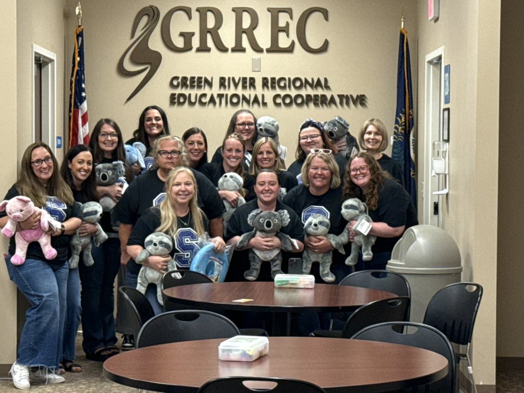 SherlynBratcher's tweet image. Great day learning 1-2-3 Reset: A Trauma-Sensitive Guide to Behavioral Intervention. Participants left with the 8-week intervention book, a wobble seat, book, fidgets, sand timers, hand therapy sponges, hoberman sphere, sensory discs, chair bands, and a weighted animal! @GRRECKY