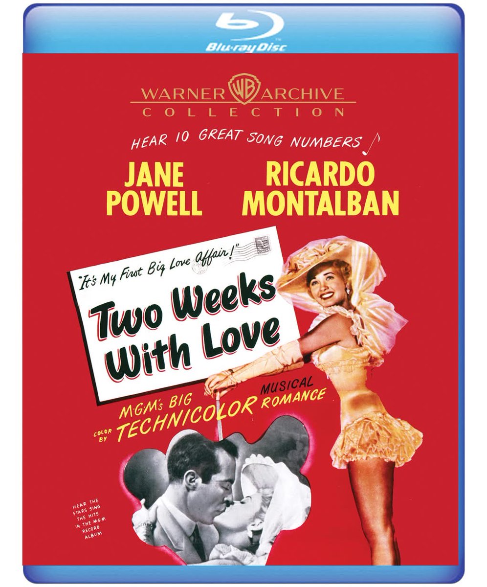 Disc-Connected (@disc_connected) on Twitter photo ***ANNOUNCEMENT***
Coming on July 29th on Blu-ray in the US from <a href="/WarnerArchive/">Warner Classics</a>: #TwoWeeksWithLove (1950)!
Kittenish teens Patti (Jane Powell) and Melba (Debbie Reynolds) turn a 1900s family vacation in the Catskills into Two Weeks with Love, “a bright entertainment that may ***ANNOUNCEMENT***
Coming on July 29th on Blu-ray in the US from <a href="/WarnerArchive/">Warner Classics</a>: #TwoWeeksWithLove (1950)!
Kittenish teens Patti (Jane Powell) and Melba (Debbie Reynolds) turn a 1900s family vacation in the Catskills into Two Weeks with Love, “a bright entertainment that may