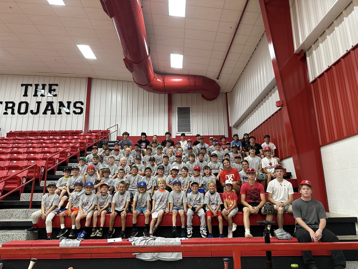 We had a great three days of softball and baseball camp! We had 70 in each group. Thank you to our players for helping! Everyone did a great job with the kids at camp. Also huge thank you to all the adults who helped! It was a huge success! 

Repeat 2026!!