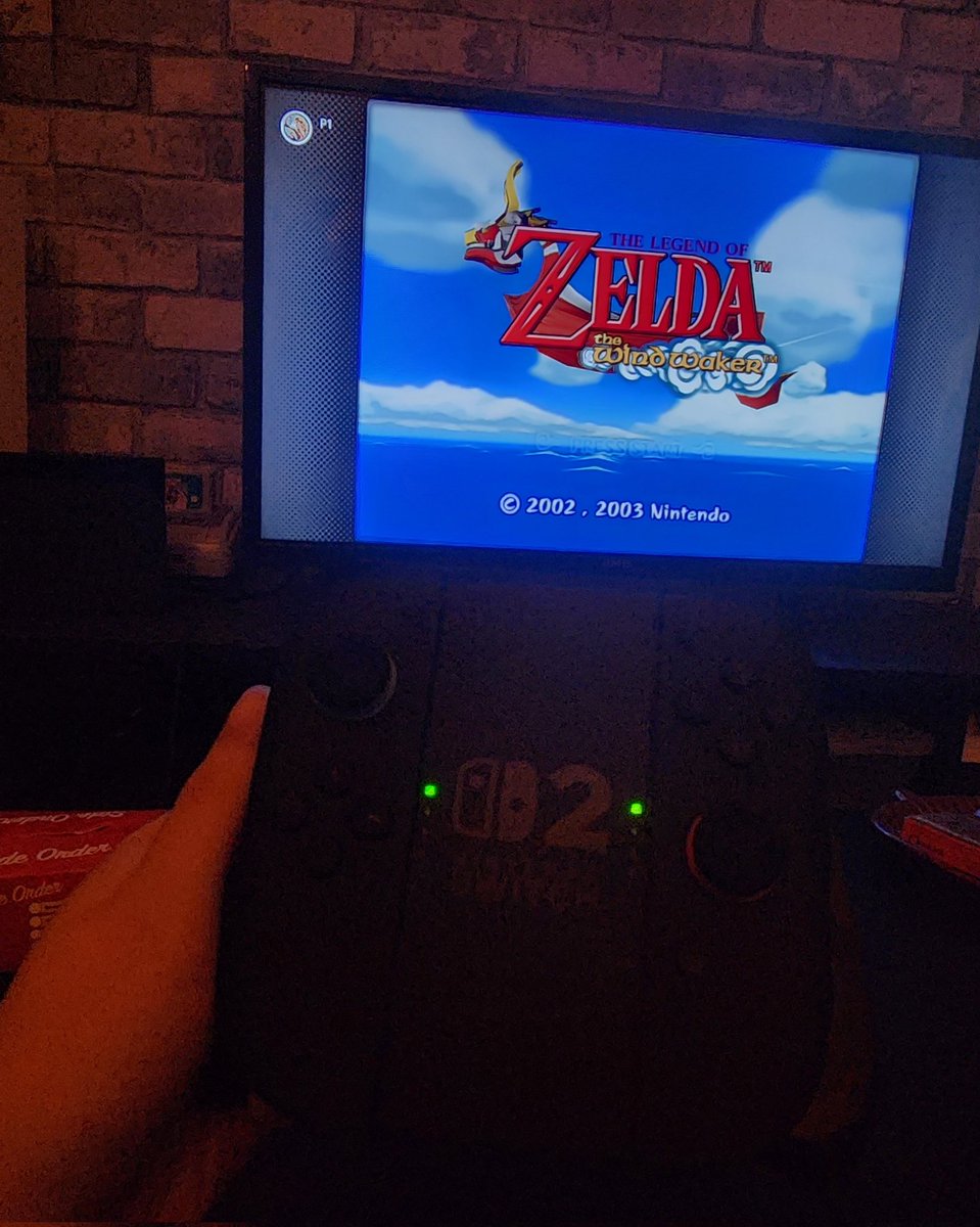 lilkorok's tweet image. playing wind waker on switch 2 is this real