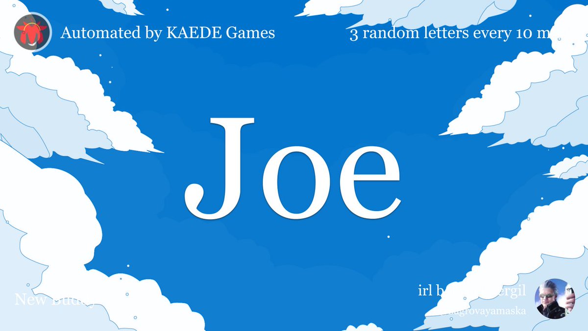 3letter_'s tweet photo. Joe https://t.co/NVYZWTvtgD