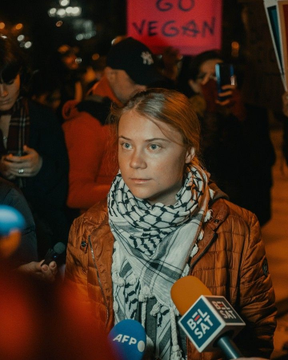 Do you stand with Greta Thunberg?🇵🇸