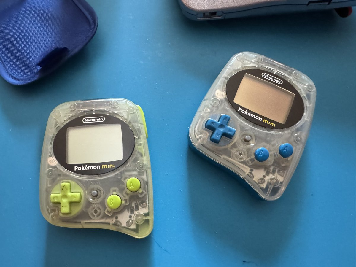 DavidBaisley's tweet image. Okay I might have been mistaken Pokémon mini project might not have been done. Multiplayer is on the table! #pokemonmini