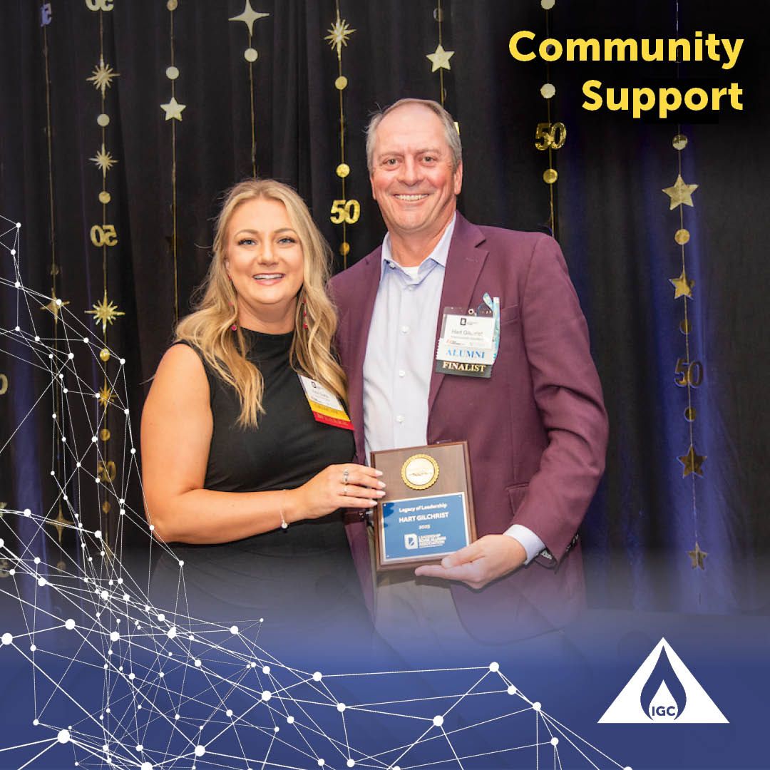 Congratulations to Hart Gilchrist, VP of Business Development &amp; External Affairs for MDU Utilities Group &amp; Intermountain Gas, on receiving the Boise Metro Chamber’s Legacy of Leadership Award, recognizing Hart’s outstanding leadership, service, &amp; impact on the Boise community.