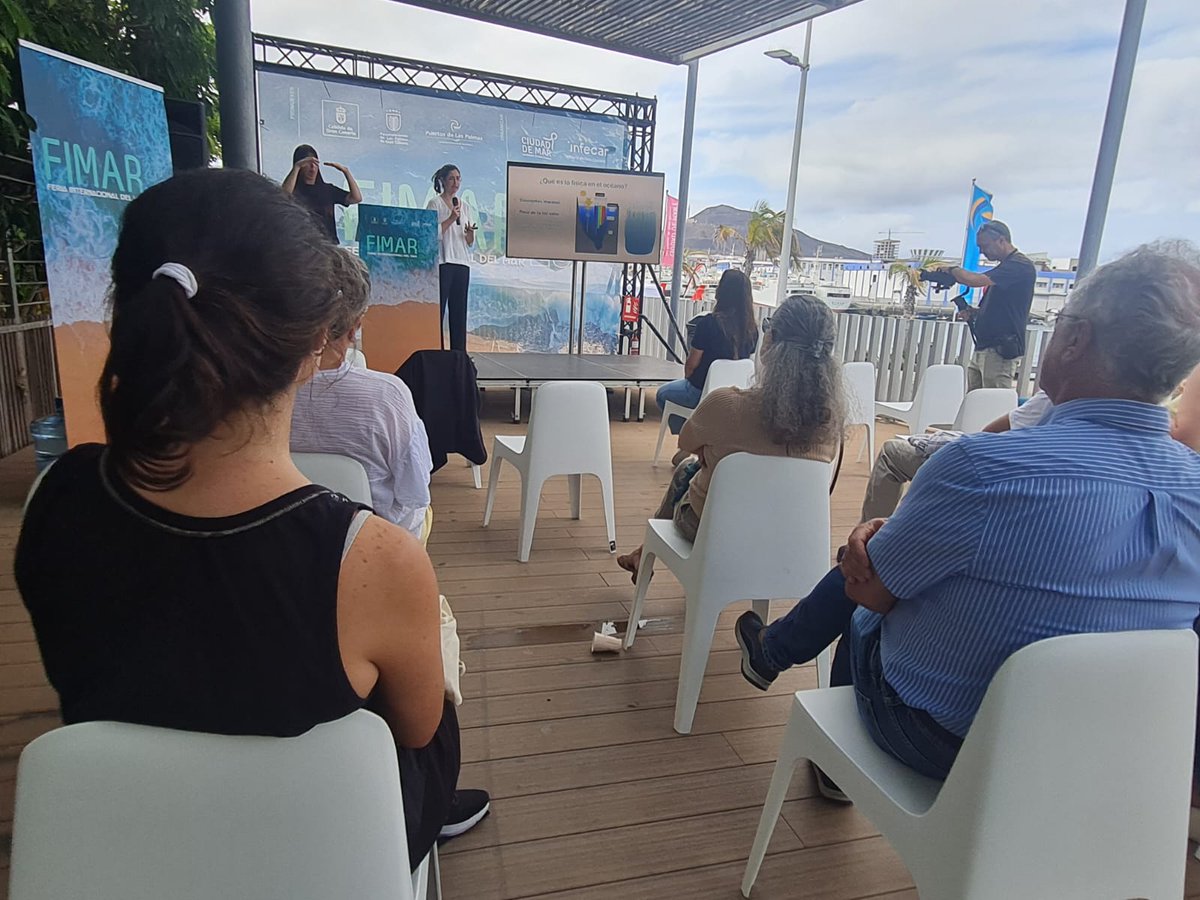 🌊 Hoy continúa la actividad de <a href="/ECOAQUA_ULPGC/">ECOAQUA</a> en <a href="/FIMAR_LPGC/">FIMAR</a> 🌊con su stand, posters y más charlas de investigador@s como las ofrecidas ayer tarde por Sofía Huelbes y Marina Gutiérrez. Conoce 4 de nuestros proyectos a:⏰12h, 13h, 17:15 y 18h ¡Vente y disfruta de la ciencia!