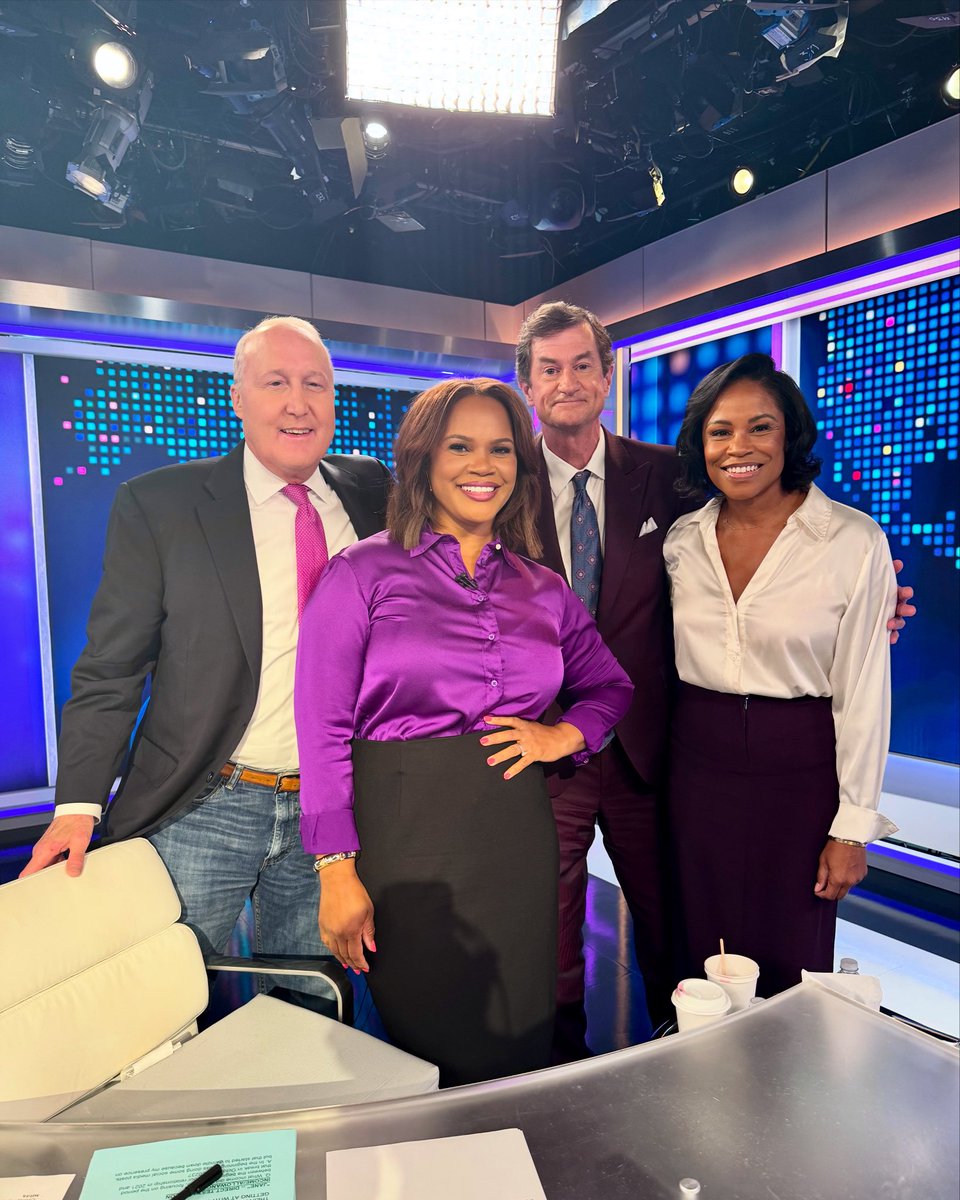 Monique Pressley (@moniquepressley) on Twitter photo How many lawyers does it take toā¦chop it up about the law, have a great time doing it and manage to show up in coordinating colors? 4!
Great time as always discussing one of my lifelong passionsātrial lawāwith our brilliant host <a href="/thelauracoates/">Laura Coates</a> , <a href="/rossi4va/">Gene Rossi</a> and Ben Chew. How many lawyers does it take toā¦chop it up about the law, have a great time doing it and manage to show up in coordinating colors? 4!
Great time as always discussing one of my lifelong passionsātrial lawāwith our brilliant host <a href="/thelauracoates/">Laura Coates</a> , <a href="/rossi4va/">Gene Rossi</a> and Ben Chew.