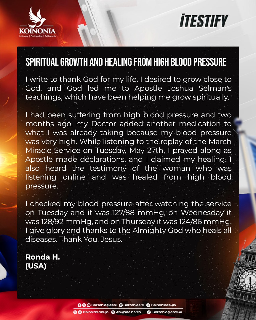 KOINONIA TESTIMONIES: HALLELUJAH—IT’S RAINING MIRACLE JOBS! 

"When the Lord turned again the captivity of Zion, we were like them that dream." – Psalm 126:1 (KJV)
_
Testimonies are tangible evidence that God is moving mightily in our midst! Every testimony is a declaration that