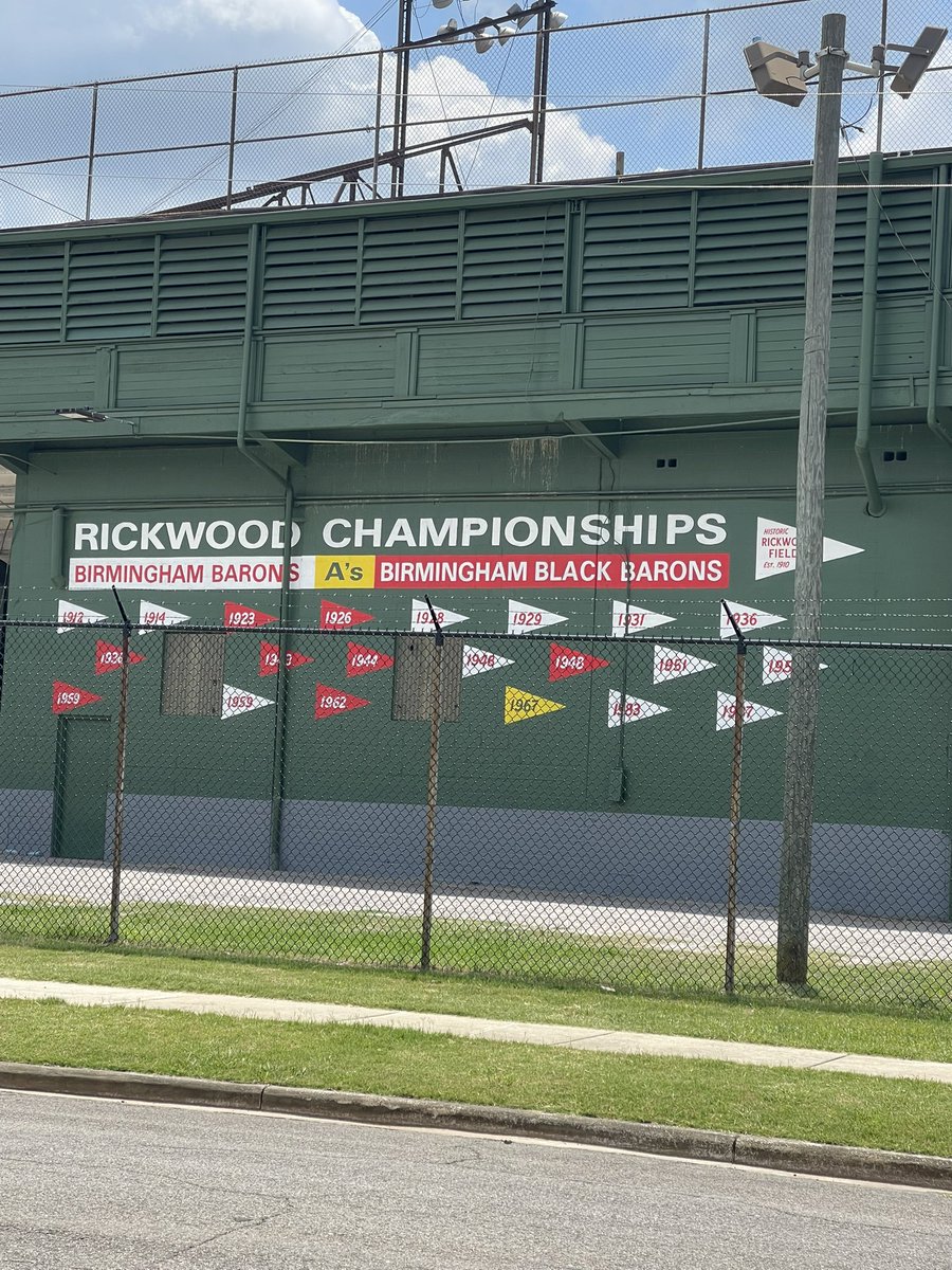 JohnAPowell17's tweet image. Respecting history at Rickwood Field