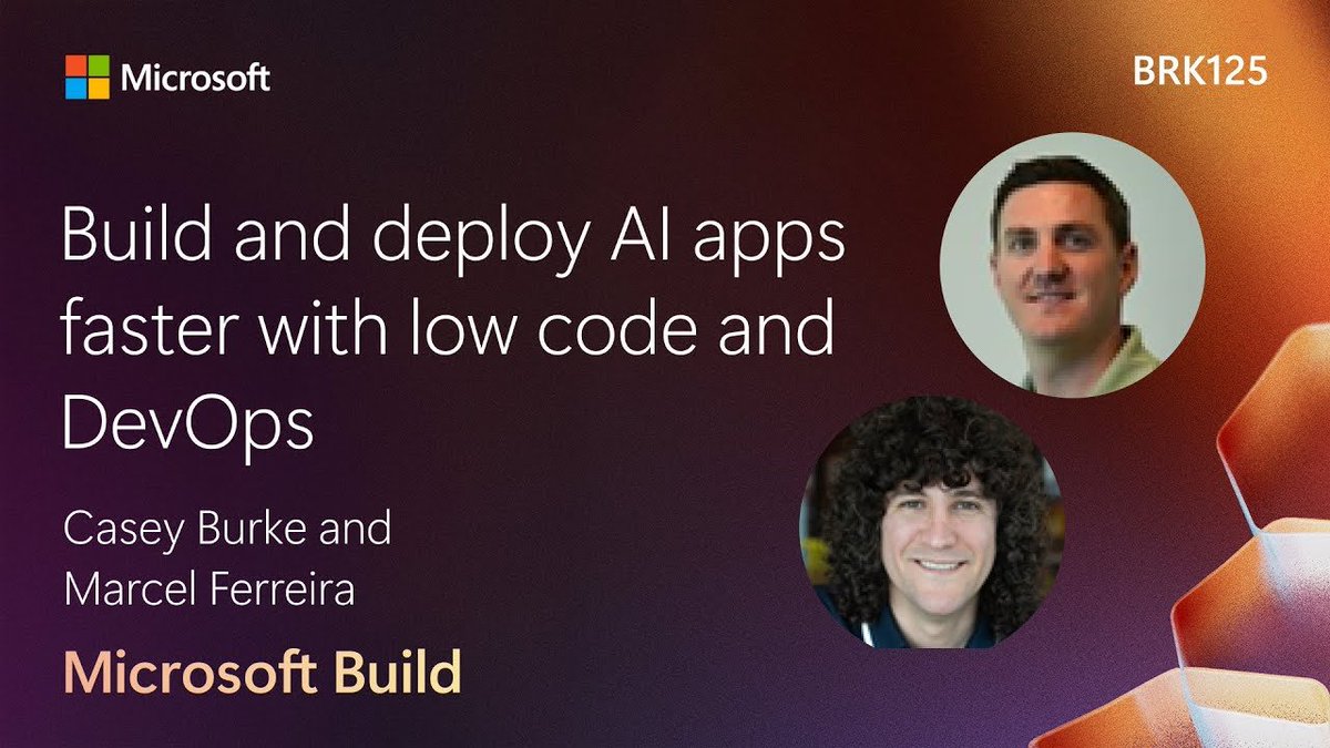 Learn to build AI enabled applications faster with Power Platform and #DevOps. In this Microsoft Build session replay, we discuss how the new developer capabilities combined with DevOps best practices can empower (cont) msft.it/l/6014So33e